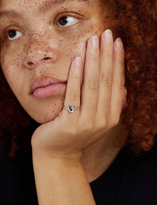  Steff Eleoff 반지 스테프 엘레오프 베이비 하트 링 - OTHER BRANDS