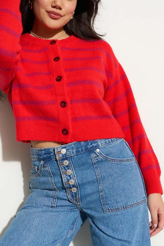  Callahan 가디건 캘러핸 피오나 카디건 레드 - OTHER BRANDS