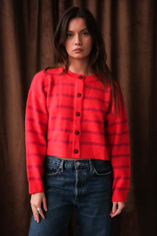  Callahan 가디건 캘러핸 피오나 카디건 레드