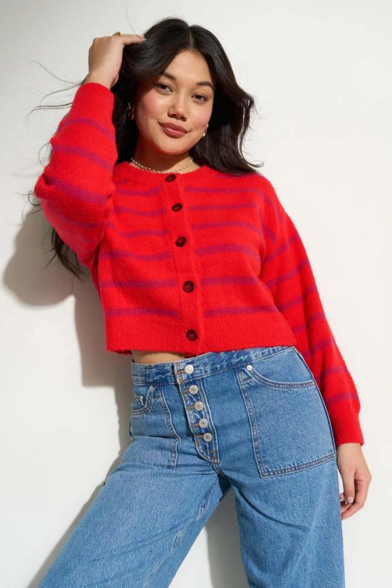  Callahan 가디건 캘러핸 피오나 카디건 레드 - OTHER BRANDS