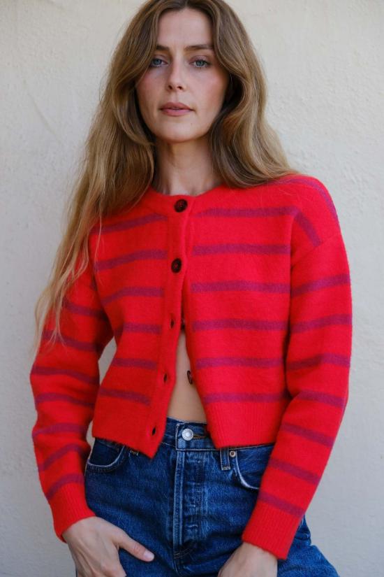  Callahan 가디건 캘러핸 피오나 카디건 레드 - OTHER BRANDS