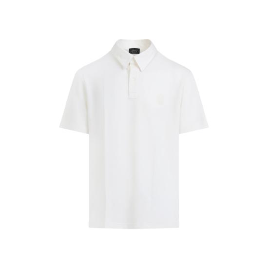 25FW 브리오니 폴로 티셔츠 UJNW0L PB603 9000 WHITE - BRIONI
