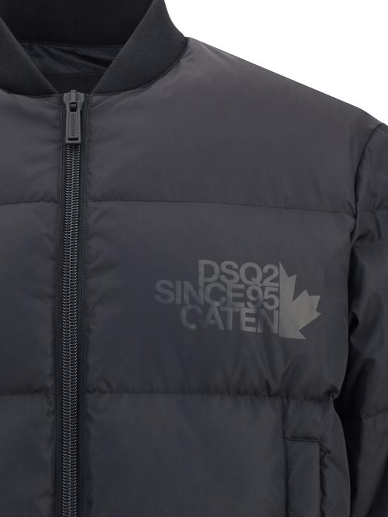 25FW 디스퀘어드2 숏패딩 S74AM1612S53817 900 BLACK - DSQUARED2