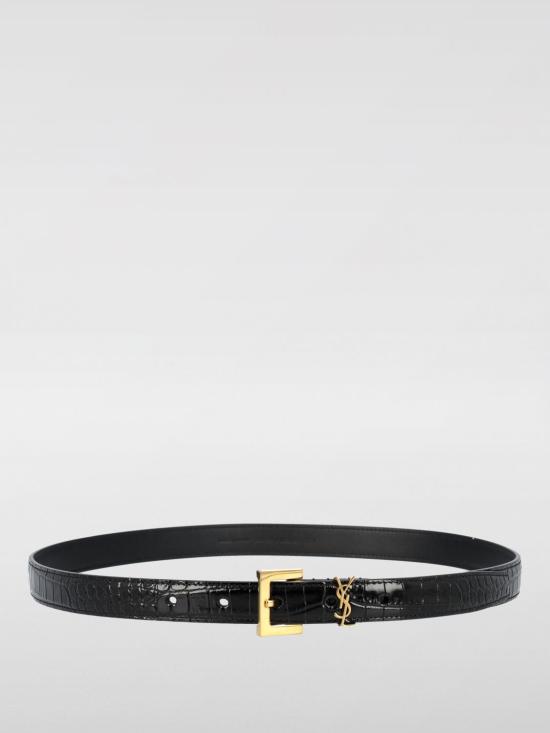  생로랑 레귤러 벨트 554465DND0J1000 BLACK DOM