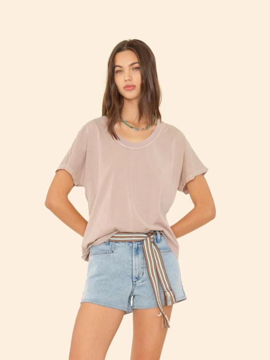  시레나 반팔 티셔츠 보디 티