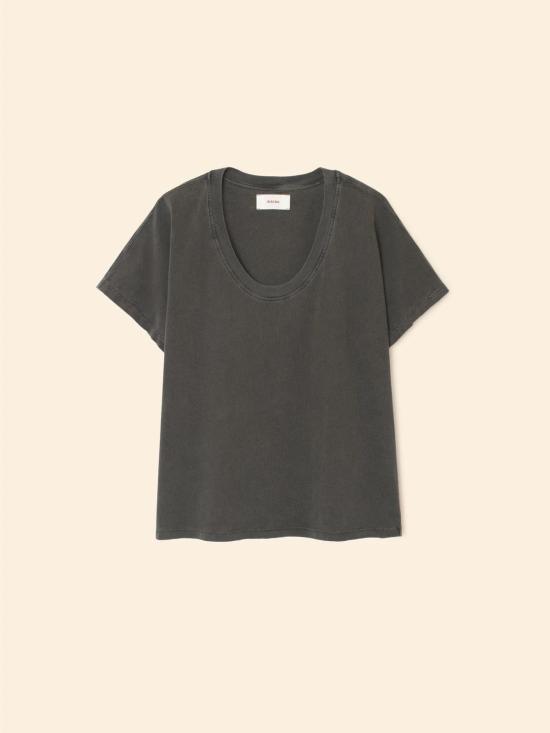  시레나 반팔 티셔츠 보디 티 - XIRENA