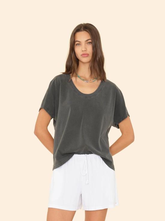  시레나 반팔 티셔츠 보디 티