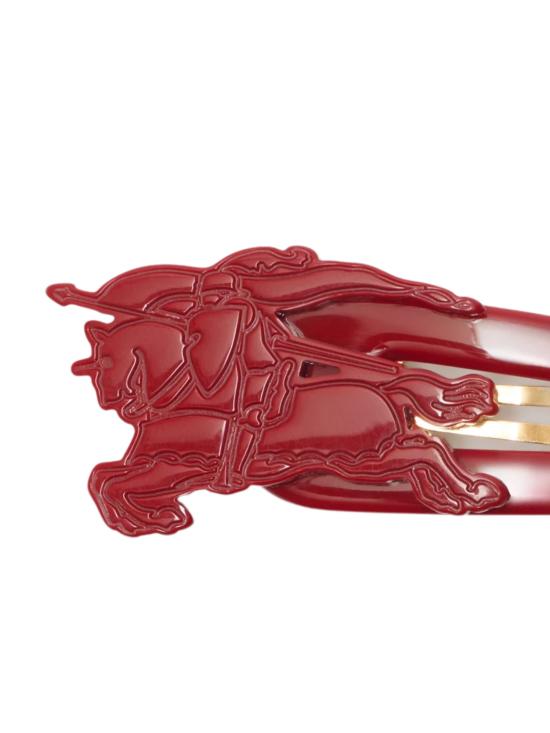 25FW [키즈] 버버리 헤어 액세서리 8115347 A1436 ORANGE RED - BURBERRY