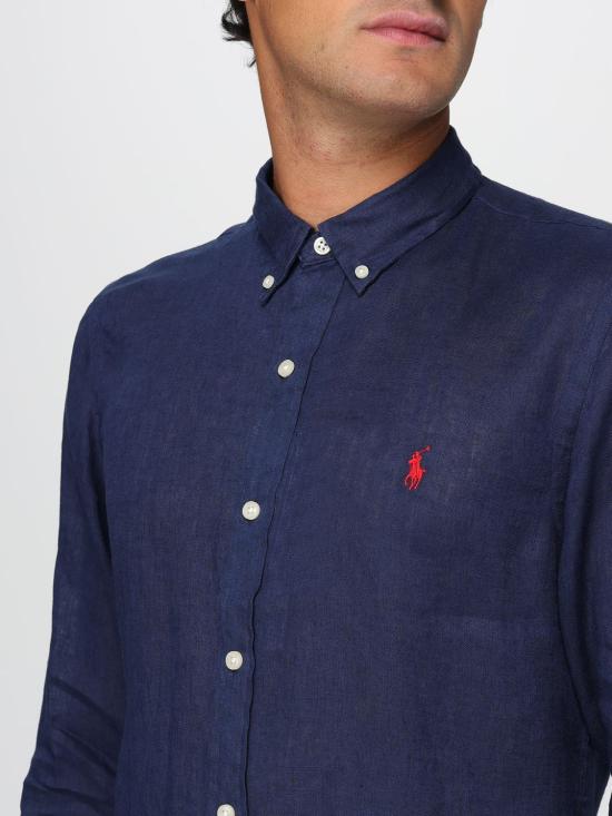 25FW 폴로 랄프로렌 데님 셔츠 710968915 007 Navy - POLO RALPH LAUREN