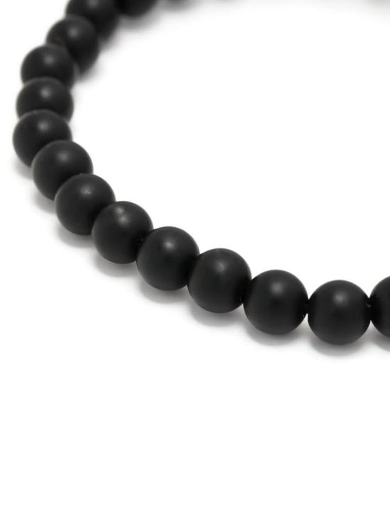 25FW 알렉산더 맥퀸 브레이슬릿 706979 1AAIX 1010 BLACK SILVER - ALEXANDER MCQUEEN