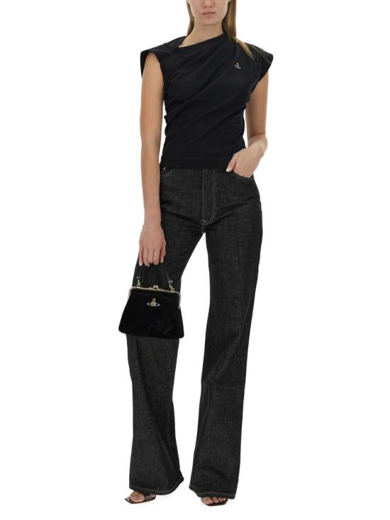 26SS 비비안웨스트우드 헤보 탑 1504000A J001M N401 BLACK DOM - VIVIENNE WESTWOOD