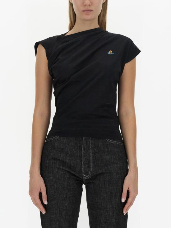 26SS 비비안웨스트우드 헤보 탑 1504000A J001M N401 BLACK DOM - VIVIENNE WESTWOOD