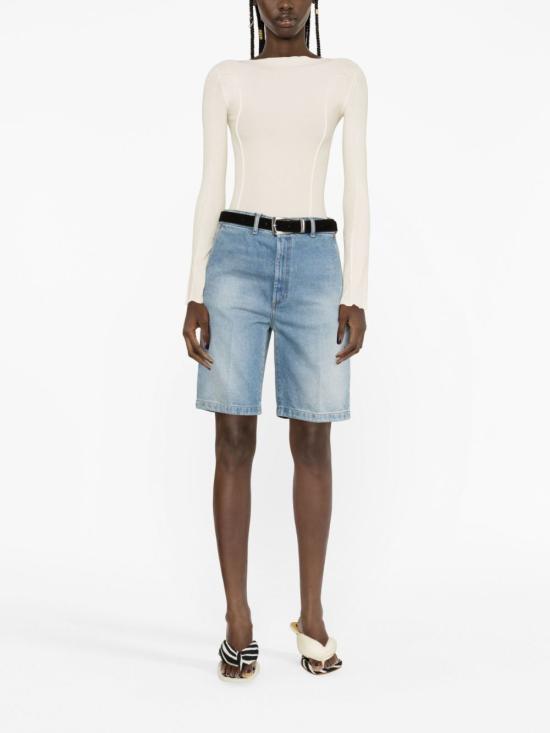 25SS 베이스레인지 긴팔 티셔츠 TTMLRB000 OFF WHITE DOM - BASERANGE