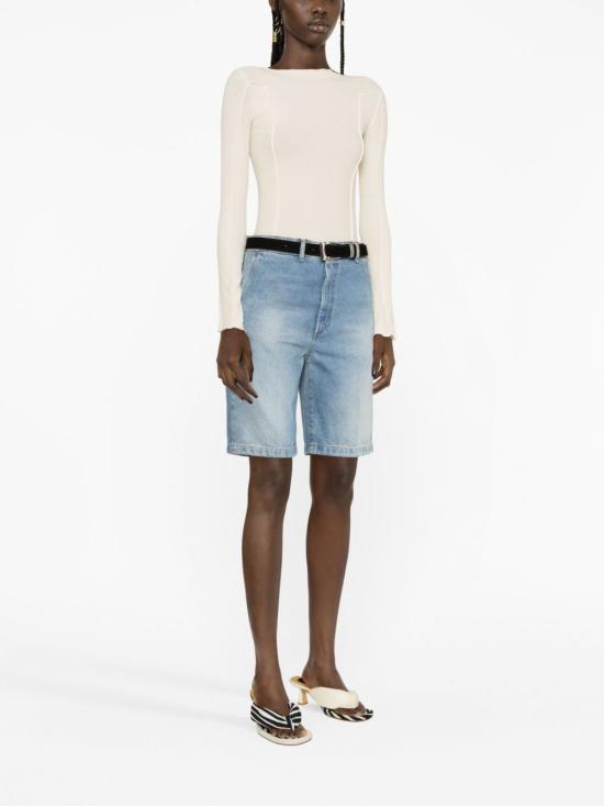 25SS 베이스레인지 긴팔 티셔츠 TTMLRB000 OFF WHITE DOM - BASERANGE