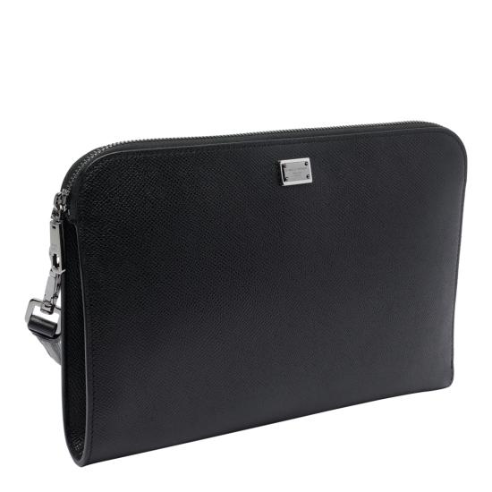 25FW 돌체앤가바나 클러치/파우치 BM2528 BG66280999 Black - DOLCE & GABBANA