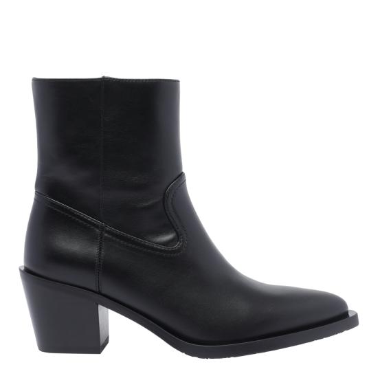 25FW 스튜어트 와이츠먼 부츠 SK310 TATE BOOTIE SLCBLK Black