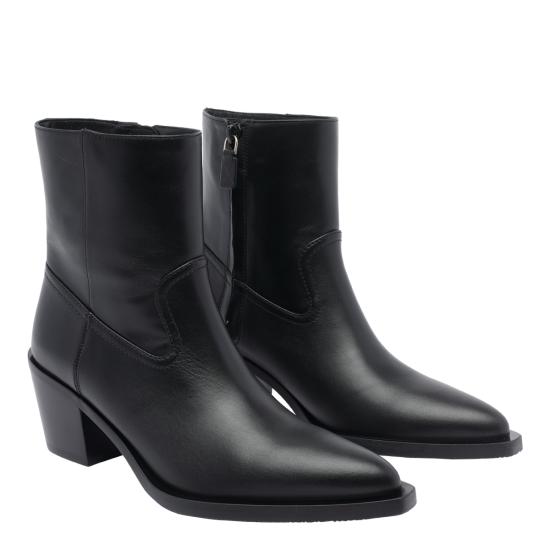 25FW 스튜어트 와이츠먼 부츠 SK310 TATE BOOTIE SLCBLK Black - STUART WEITZMAN