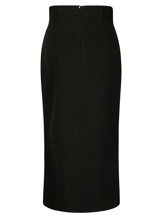 25SS 스포트막스 미디 스커트 2512101011600 013 BLACK - SPORTMAX