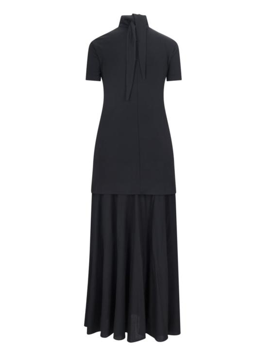 25FW 질샌더 롱 원피스 J04CT0111 J65016001 Black - JIL SANDER