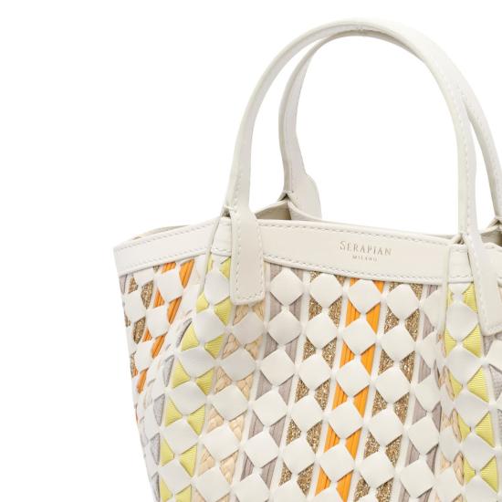 25FW 세라피안 토트백 SRMDAWLL684519T093 WHITE - SERAPIAN