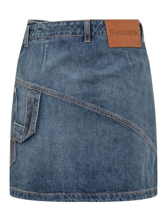  JW앤더슨 데님 스커트 DK0020PG1499 804 BLUE - JW ANDERSON