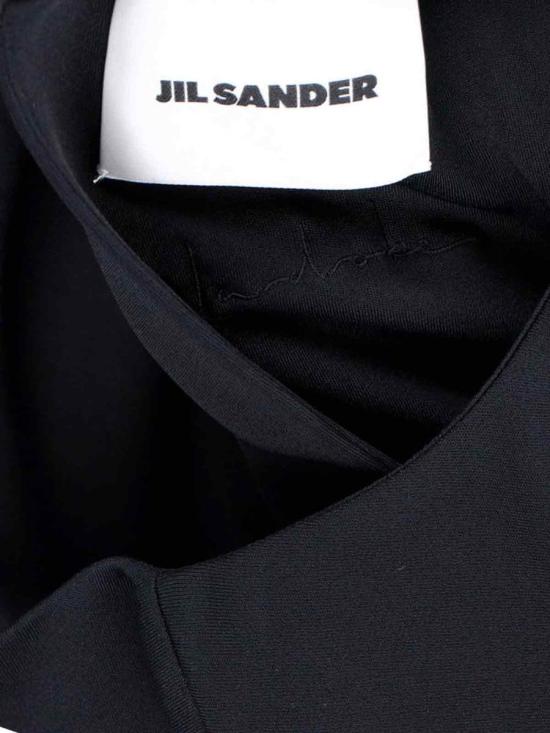 25FW 질샌더 롱 원피스 J04CT0110 J65016001 Black - JIL SANDER