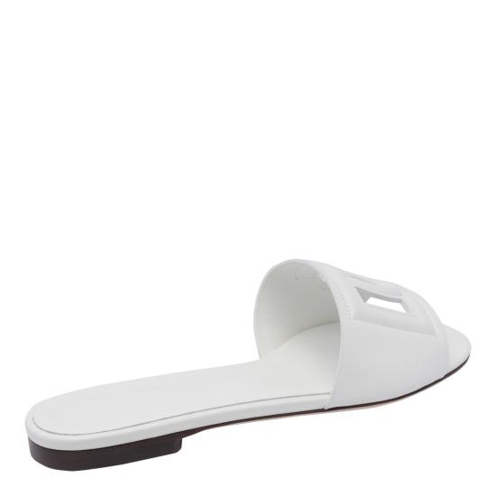 25FW 돌체앤가바나 뮬/슬리퍼 CQ0436AY32980001 WHITE - DOLCE & GABBANA