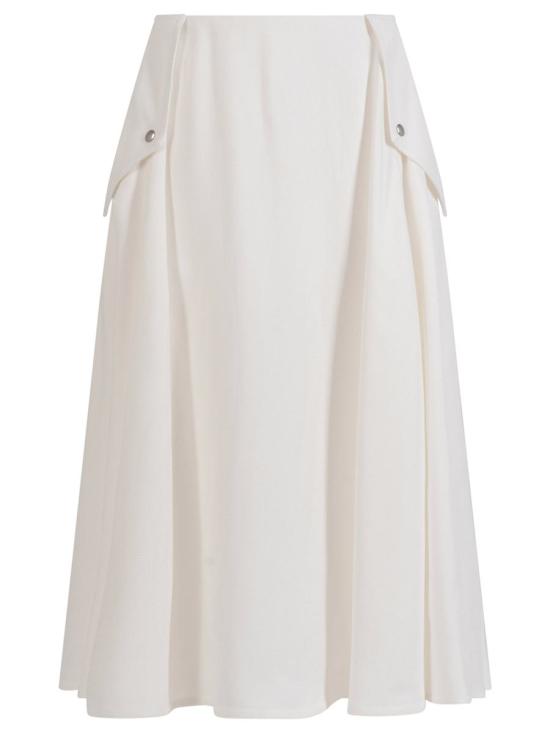 25SS 보테가베네타 스커트 820015 V5EN0 9071 WHITE