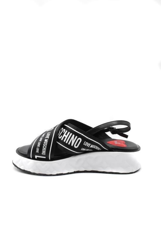  모스키노 샌들 JA16315I0IIX300A Black - MOSCHINO