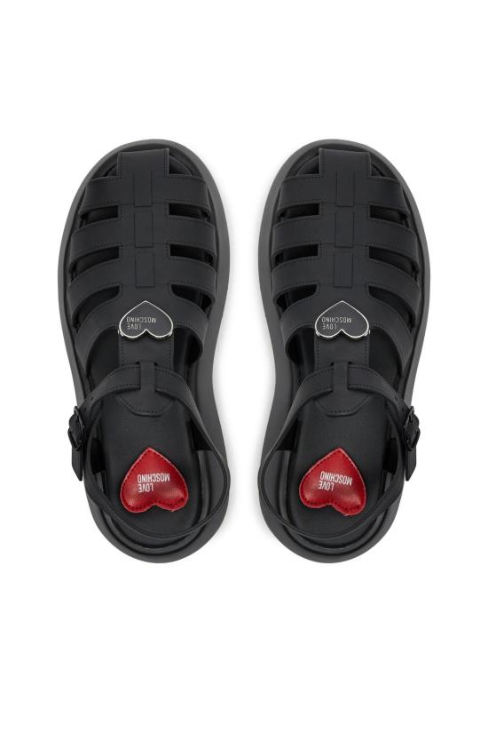  모스키노 샌들 JA16247I0II38000 Black - MOSCHINO