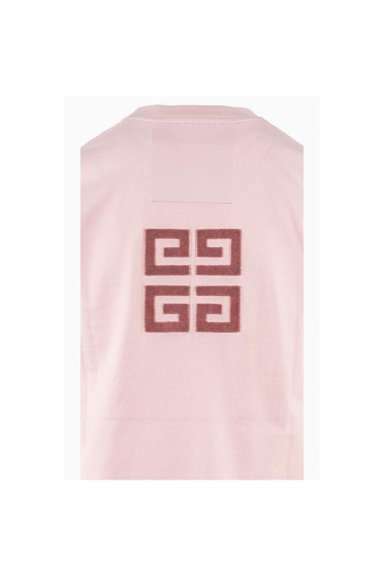  지방시 반팔 티셔츠 BW707Y3Z85 682 Pink - GIVENCHY