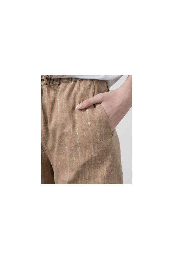  트윈셋 스트레이트 팬츠 241TT2222 Beige - TWINSET