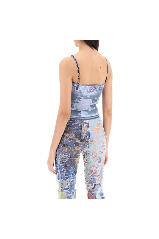  디젤 민소매 티셔츠 A13663 0BNCT denim - DIESEL