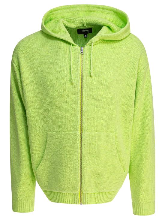 25FW 스투시 후드 티셔츠 1172610319 FADED LIME Green