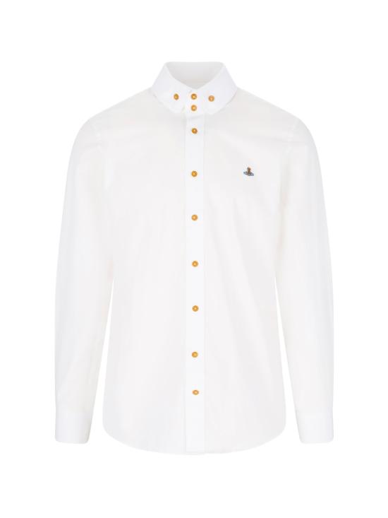 25FW 비비안웨스트우드 셔츠 24010005 W009Q BS A401 White