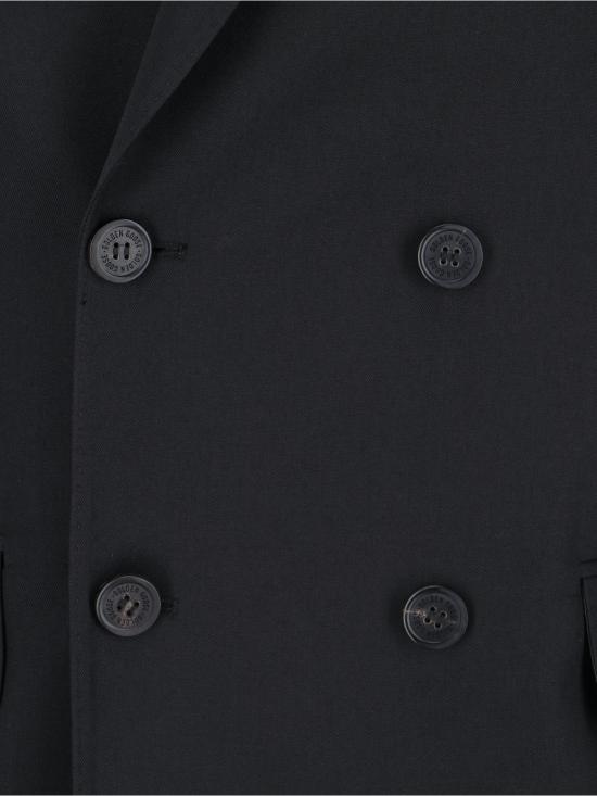 25FW 골든구스 코트 GMP00835 P001521 90100 Black - GOLDEN GOOSE