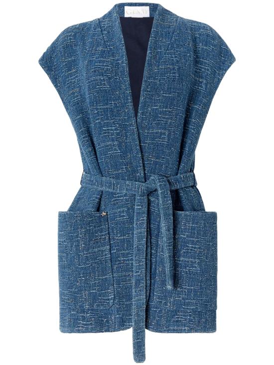 25SS 제니 베스트 78AAP541 N0513904 BLUE