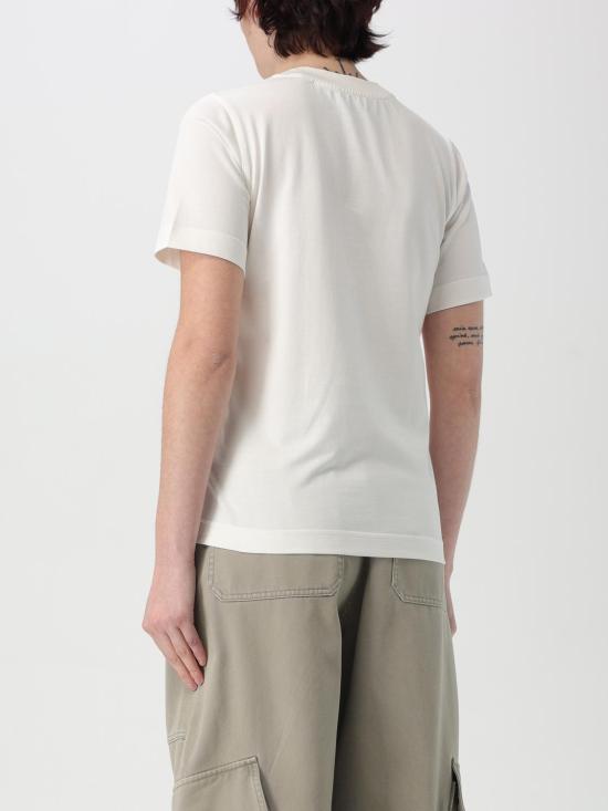 26SS 버버리 체크 라벨 티셔츠 8104886 White - BURBERRY