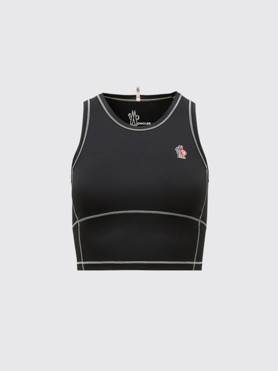 25FW 몽클레어 민소매 티셔츠 K10988P00001899YG 999 Black