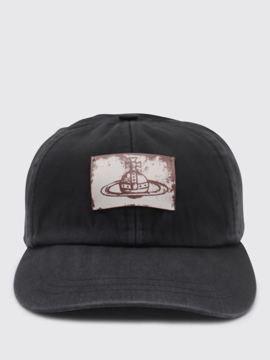 25SS 비비안웨스트우드 볼캡 81020019W016EN401 BLACK DOM