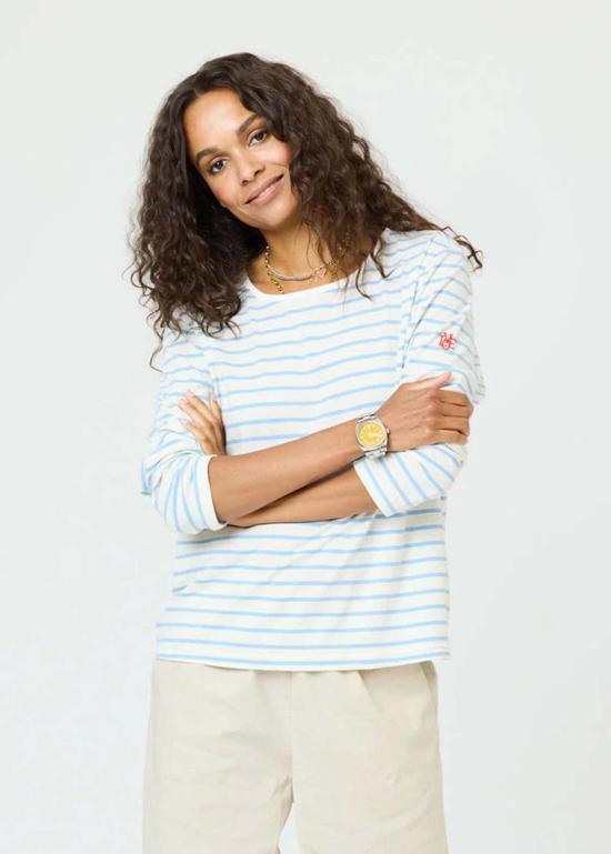  케리 로센탈 긴팔 티셔츠 케리 로젠탈 긴팔 스트라이프 티셔츠