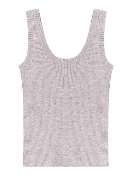 25SS 브루넬로 쿠치넬리 민소매 티셔츠 MLV110210C072 Black