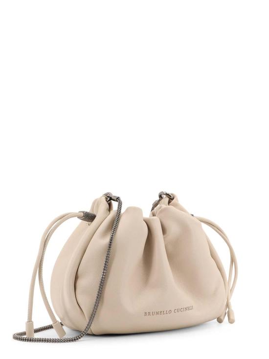 26SS 브루넬로 쿠치넬리 크로스백 MBGPD2667C8905 WHITE - BRUNELLO CUCINELLI