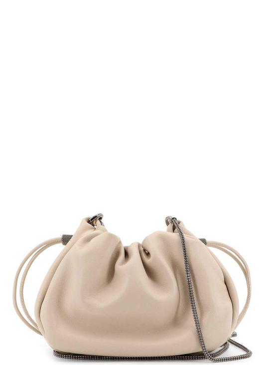 26SS 브루넬로 쿠치넬리 크로스백 MBGPD2667C8905 WHITE - BRUNELLO CUCINELLI
