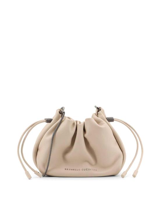 26SS 브루넬로 쿠치넬리 크로스백 MBGPD2667C8905 WHITE