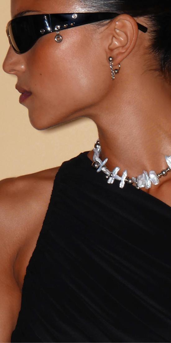  저스틴 클렌퀏 목걸이/팬던트 저스틴 클렌켓 써니 초커 - JUSTINE CLENQUET