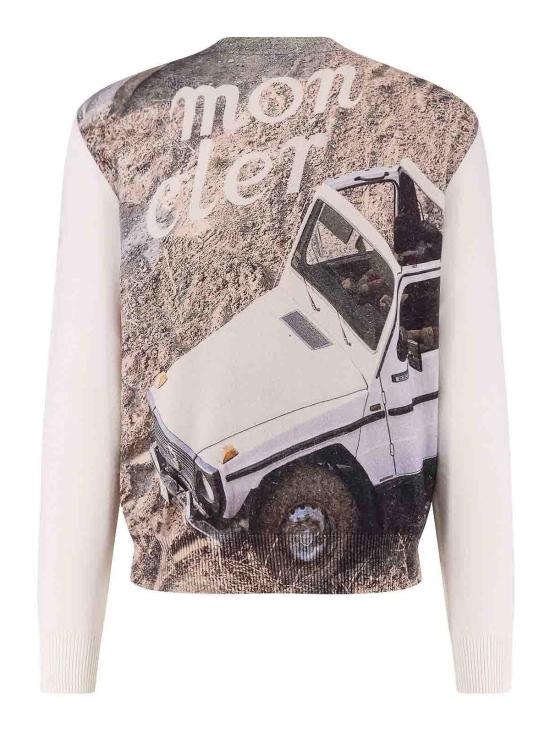  몽클레어 긴팔 티셔츠 4019C00004M1113034 White - MONCLER