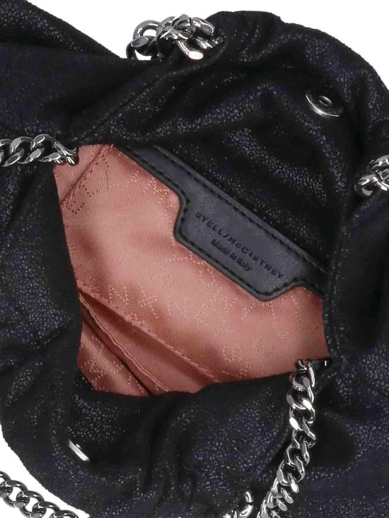 25FW 스텔라 맥카트니 팔라벨라 드로스트링 숄더백 7B0144W91321000 Black - STELLA MCCARTNEY