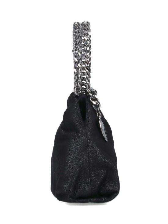 25FW 스텔라 맥카트니 팔라벨라 드로스트링 숄더백 7B0144W91321000 Black - STELLA MCCARTNEY