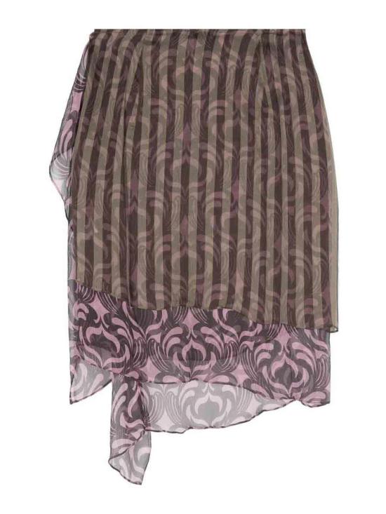  드리스 반 노튼 미디 스커트 2410108428105 White - DRIES VAN NOTEN